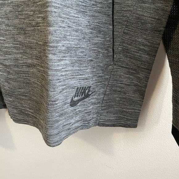 Nike Tech Knit Full Zip Bomber Sweater - Picture 3 of 6